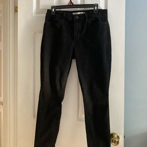 Levi's Signature Mid Rise Skinny Jeans - Black